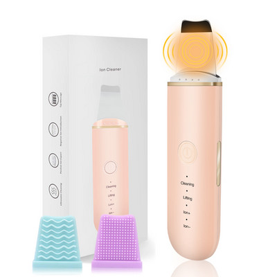 Ultrahangos bőrradír Ion mély arctisztító mitesszer eltávolító arclapát bőrkaparó arc spatula ultrahangos peeling