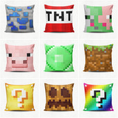 Game World Párnahuzatok Dekoratív Pc Game Boy Room Esztétika Párnahuzat Otthon Decor Kanapéágy Kanapé Párnahuzatok Párnákhoz