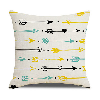 Ins Style Lanena jastučnica Boho Dream Catcher Pernate jastučnice Dekoracija za kućni kauč Navlaka za jastuke Ukras za automobil