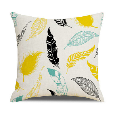 Ins Style Lanena jastučnica Boho Dream Catcher Pernate jastučnice Dekoracija za kućni kauč Navlaka za jastuke Ukras za automobil