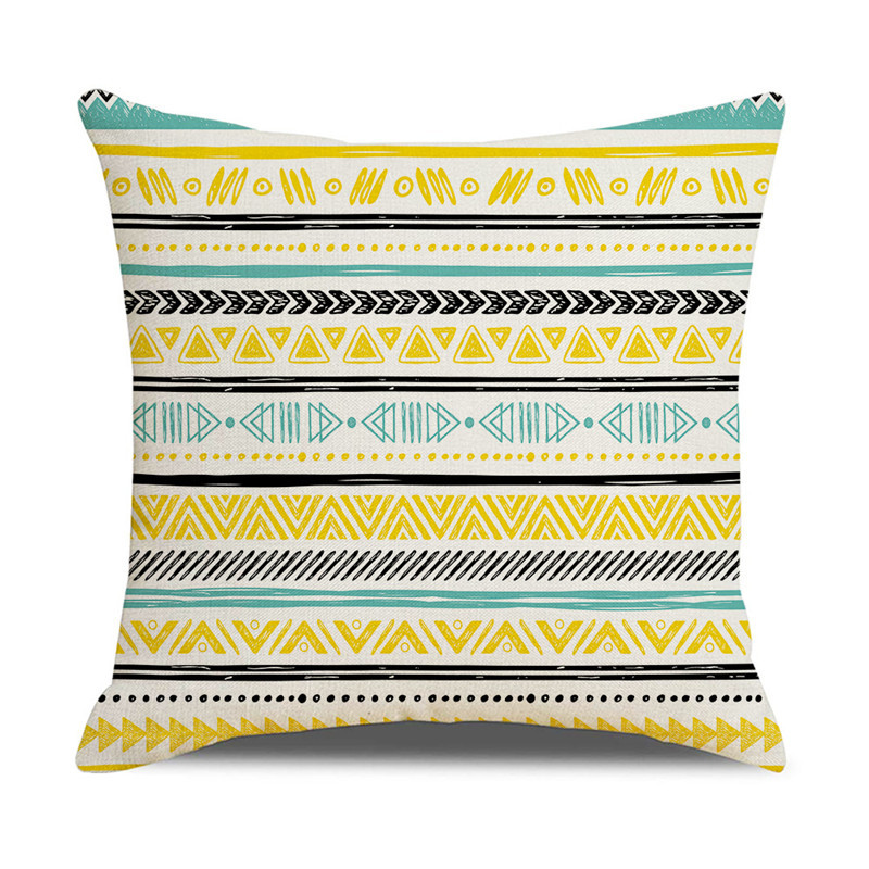 Ins Style Lanena jastučnica Boho Dream Catcher Pernate jastučnice Dekoracija za kućni kauč Navlaka za jastuke Ukras za automobil