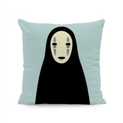 Japán anime Vicces Happy Cat párnahuzat dekoráció otthon Hatalmas cica dekoratív párnahuzatok otthoni dekoráció esztétika 40x40 45x45