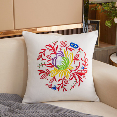 Kanapé hímzés párnahuzat Otthoni dekoráció Szoba esztétika Luxus Designer párnahuzatok Dekoratív lakberendezés Modern 45x45