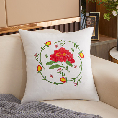 Kanapé hímzés párnahuzat Otthoni dekoráció Szoba esztétika Luxus Designer párnahuzatok Dekoratív lakberendezés Modern 45x45