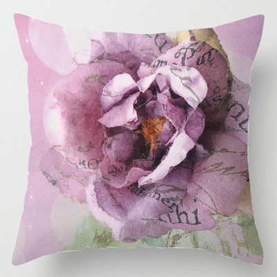 Pavasarinis spalvingas gėlių pagalvių užvalkalas Gėlėtas pagalvių užvalkalas Namų dekoras Prabangios dizainerio dvigulės lovos pagalvėlės 45x45 sodo kėdė