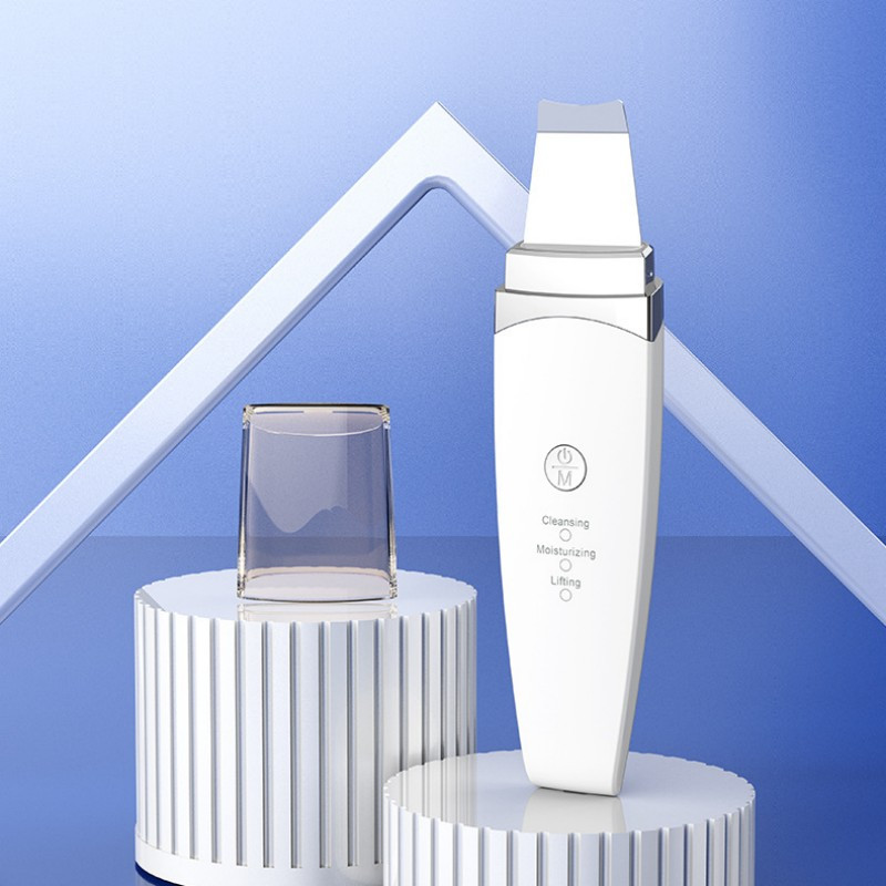 Ultrahangos bőrradír peeling mitesszer eltávolító mély arctisztító ultrahangos ionos ance pórustisztító arclapátos arctisztító