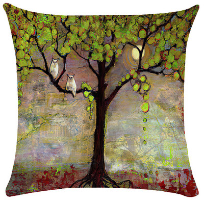 Staro ulje na platnu Cvjetna jastučnica Šareni napredni uzorak Jastučnica Vrtna sofa Kućni dekor 40X40 45X45 Jastuk Dekoracija kreveta