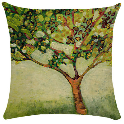 Staro ulje na platnu Cvjetna jastučnica Šareni napredni uzorak Jastučnica Vrtna sofa Kućni dekor 40X40 45X45 Jastuk Dekoracija kreveta