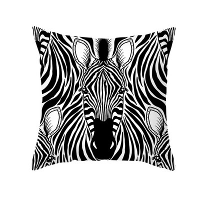 Dekoratiivsed padjad diivanile Abstraktne must valge padjapüür Esteetika kaheinimesevoodi padjad kate 40x40 45x45 cm Boho kodukaunistus