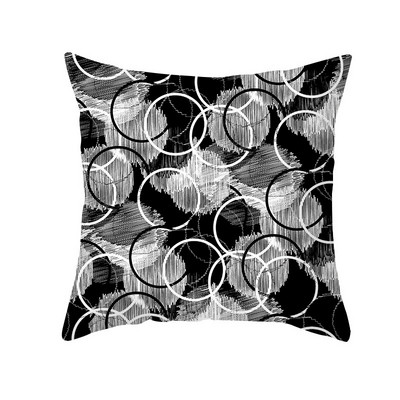 Dekoratiivsed padjad diivanile Abstraktne must valge padjapüür Esteetika kaheinimesevoodi padjad kate 40x40 45x45 cm Boho kodukaunistus