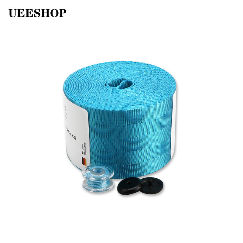 Automaatne 3,6 meetrit universaalne tugevdada turvavöö rihmad Võidusõiduauto kangast modifitseeritud istmete turvavööd rakmed Rihmad Standard A++