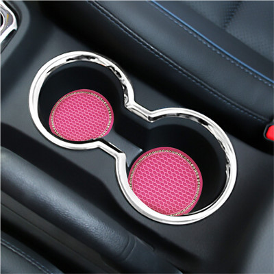 Car Coaster Water Cup Bottle Holder Anti-slip Pad Mat Silica Gel For Interior Decoration Car Styling Accessories