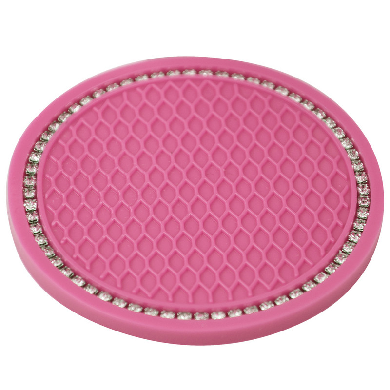 Autoaluste veetassi pudelihoidja Libisemisvastane padjamatt Silikageel sisekujunduseks Autode kujundamise tarvikud