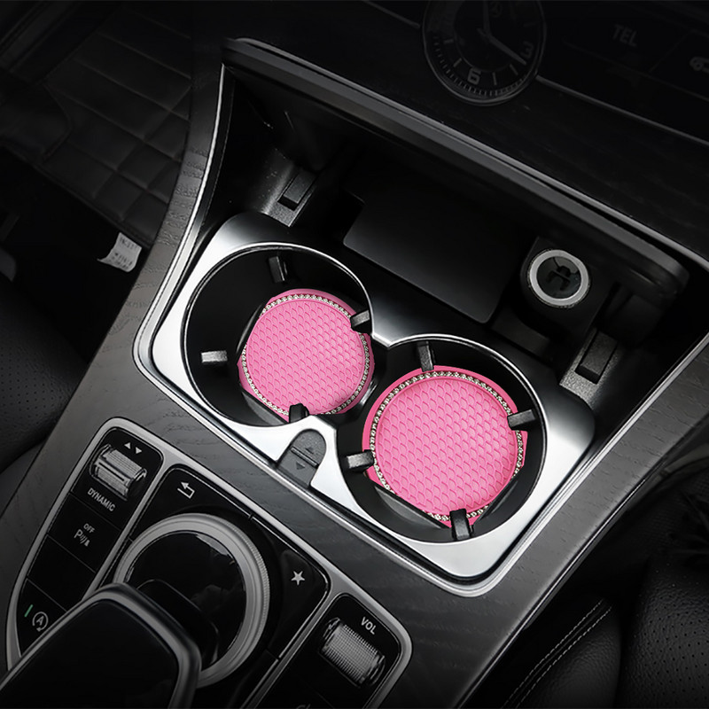 Autoaluste veetassi pudelihoidja Libisemisvastane padjamatt Silikageel sisekujunduseks Autode kujundamise tarvikud