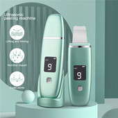 Ultrahangos bőrápoló súroló spatula arcmasszírozó holt bőr mitesszer eltávolítása ultrahangos arc peeling lifting eszközök