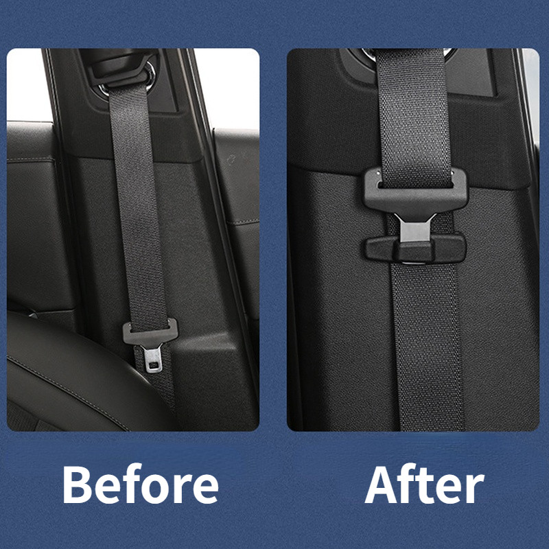 2 DB univerzális erős autó biztonsági öv védőcsipesz műanyag biztonsági öv bilincs csat állító zár rögzítő