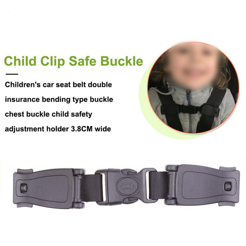 Izdržljivi pojas, kopča za prsa, sigurna kopča, automobil, sigurnosna traka za bebe, pojas za bebe, djecu, djecu, sigurnosni remen od 16 cm, dodaci za automobil