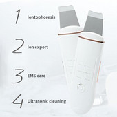 Ultrazvučni piling kože Čišćenje lica Uklanjanje mitesera Čistač lica Masažer Stroj Alati za njegu kože TSLM1