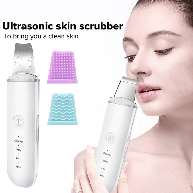 Ultrahangos arctisztító peeling mitesszer mély arctisztító gép hámlasztó bőrradír eltávolító pórusos arcmasszírozó eszköz