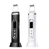 Ultrahangos bőrradír vibrációs arc spatula mitesszer eltávolító arcradír lapát Tiszta kavitációs peeling arc lifting