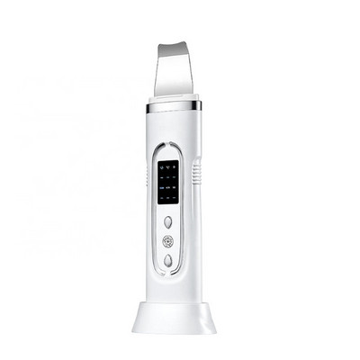 Ultrahangos bőrradír vibrációs arc spatula mitesszer eltávolító arcradír lapát Tiszta kavitációs peeling arc lifting