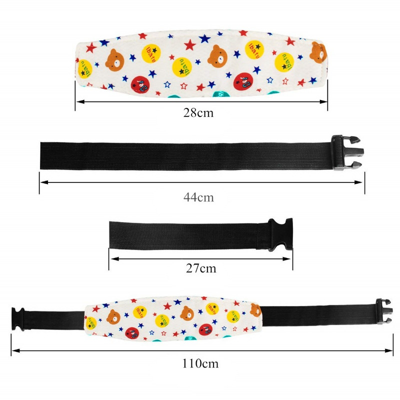 Kinnitusrihm Beebi peatoe hoidja magamisrihm Reguleeritav uinakuabi jalutuskäru autoistme magamisaknahoidja vöö lastele
