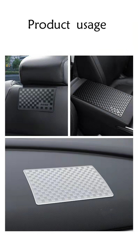 Super Sticky libisemisvastane automatt PVC kõrge temperatuurikindel mobiiltelefoni hoidik universaalne stiilne interjöör