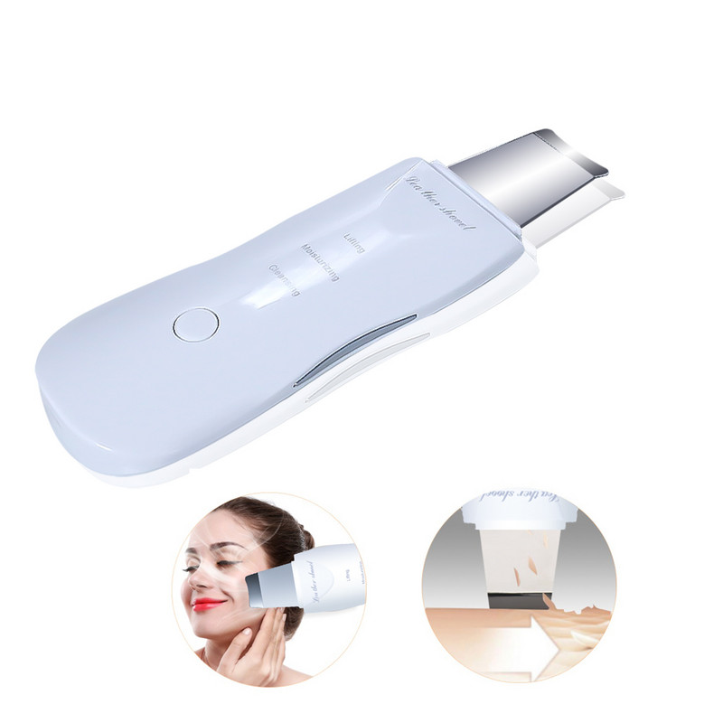 Ultrahangos bőrradír mély arctisztító gép peeling lapát arc pórustisztító arcbőrradír lift lift gép szépség