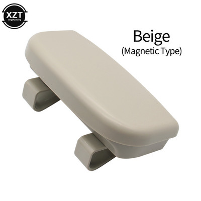 1 gab brilles turētājs magnētisks auto saulessargu briļļu futrālis saulesbriļļu kastītes turētājs vizieris saulessargs auto turētājs brillēm