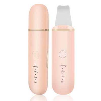 Ultrahangos bőrradír Beauty Face Spatula Arcmasszírozó Mitesszer eltávolító Face Lift gép Mély bőrtisztító pórustisztító