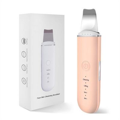Ultrahangos bőrradír vibrációs arc spatula mitesszer eltávolító arcradír lapát tiszta kavitációs peeling