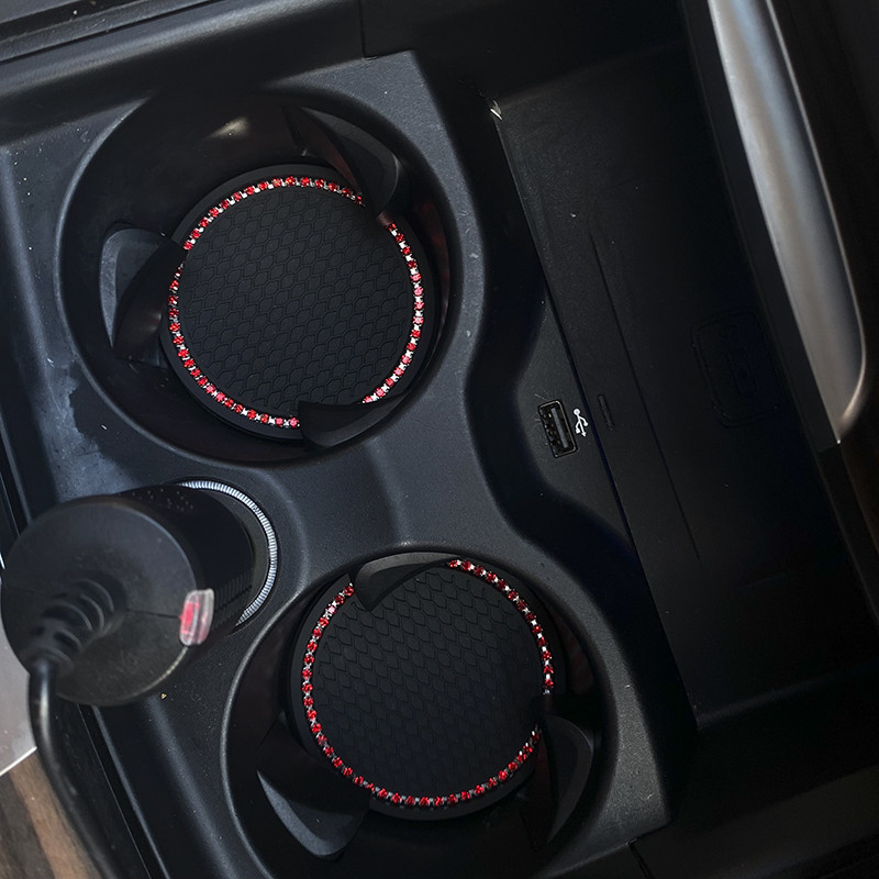 2 tk Universaalne autotassi matid libisemiskindel matt silikoon Biling vesimatt libisemiskindel kate Siseviimistlus Auto interjööri tarvikud