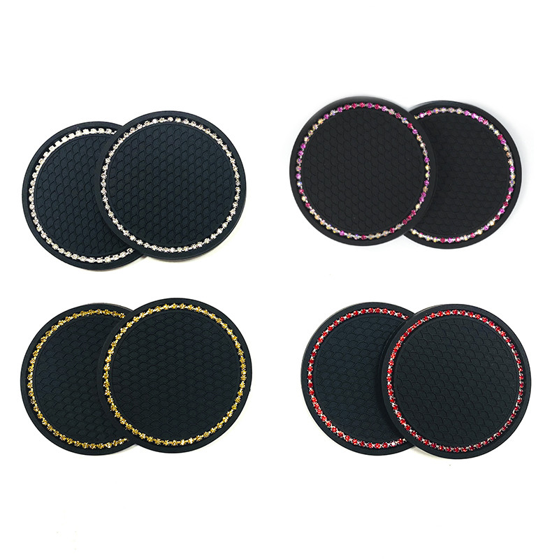 2 tk Universaalne autotassi matid libisemiskindel matt silikoon Biling vesimatt libisemiskindel kate Siseviimistlus Auto interjööri tarvikud