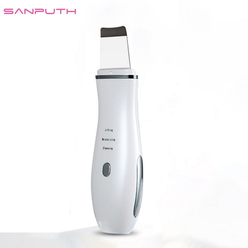 Ultrazvučni čistač kože Čistač pora lica Sredstvo za uklanjanje mitisera EMS Masažer za lice Četka za čišćenje lica Alati za njegu kože