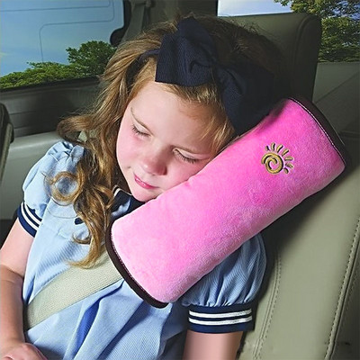 Ζώνες ασφαλείας αυτοκινήτου Κάλυμμα μαξιλαριών για παιδιά παιδικά Βρεφικά ταξίδια Sleep Positioner Protect Auto Seatbelt Adjust Push Cushion Shoulder