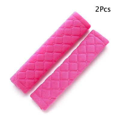 Husă moale pentru centură de siguranță pentru mașină Tampă de protecție pentru umăr caldă de pluș Protecție universală pentru umăr Decorare Accesorii pentru mașină Drăguț