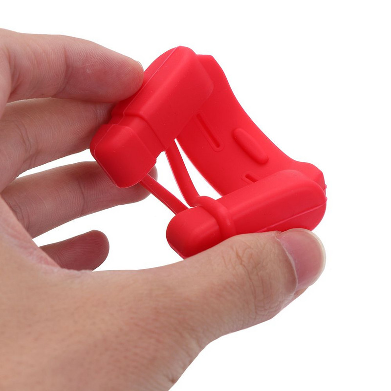 Προστατευτικό κλιπ ζώνης ασφαλείας αυτοκινήτου γενικής χρήσης Εσωτερική θήκη κουμπιού σιλικόνης Αντιχαρακτικό κάλυμμα ασφαλείας Αξεσουάρ