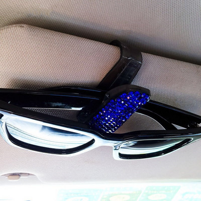 Autó Jármű Napvédő Napszemüvegek Szemüvegek Szemüvegek Kártyajegytartó Autótartozékokhoz Napszemüvegtartó Estuche gafas