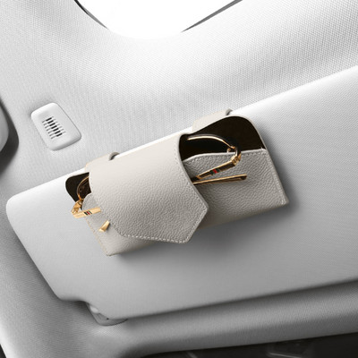 Θήκη γυαλιών αυτοκινήτου Auto Sun Visor Θήκη γυαλιών ηλίου Κλιπ κάρτας θήκης εισιτηρίου Universal Πολλαπλών λειτουργιών Αξεσουάρ αυτοκινήτου