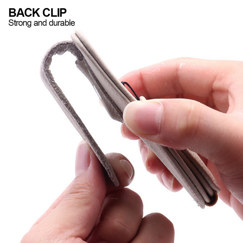 Δερμάτινο κλιπ προσωπίδας για γυαλιά Universal για ανταλλακτικά εσωτερικού αυτοκινήτου Κλείσιμο κάρτας εισιτηρίου φορητό κλιπ θήκης γυαλιών ηλίου αυτοκινήτου