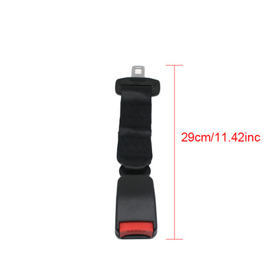 Auto turvavöö klambri pikendus 12-36 cm turvavöö turvaluku pandla pistiku klambri pikendus rasedatele naistele, paksudele inimestele, reguleeritav