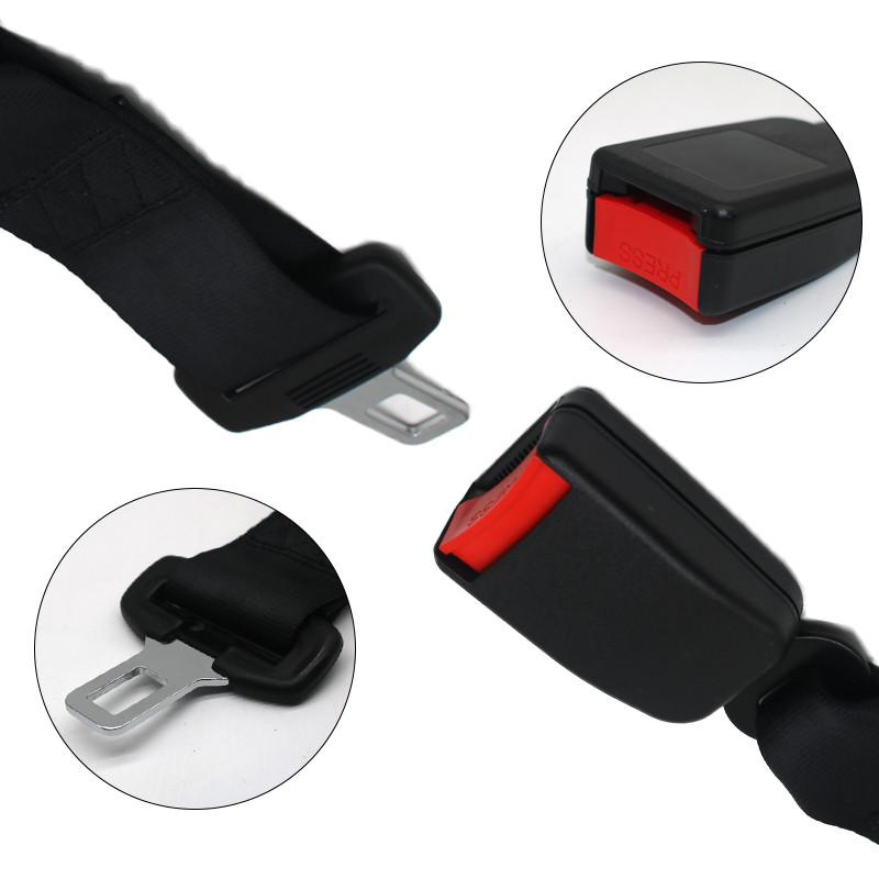 Auto turvavöö klambri pikendus 12-36 cm turvavöö turvaluku pandla pistiku klambri pikendus rasedatele naistele, paksudele inimestele, reguleeritav