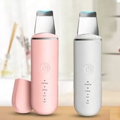 Skin Ultrahangos súroló mély arctisztító gép peeling lapát Arc pórusokat eltávolító mitesszer tisztító arc bőr lifting gép