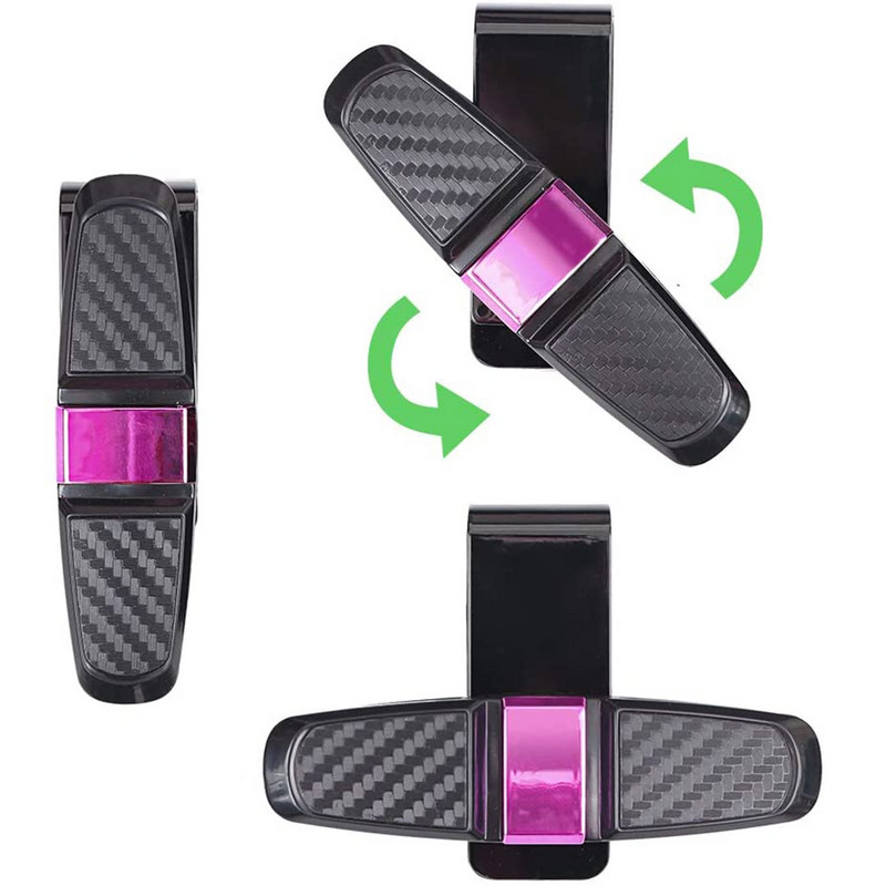 2022 Husă pentru ochelari pentru mașină Suport pentru ochelari de soare pentru auto Suport pentru ochelari de soare Clip pentru card Suport pentru bilete Husă pentru pix Cutie cu clipă Accesorii universale