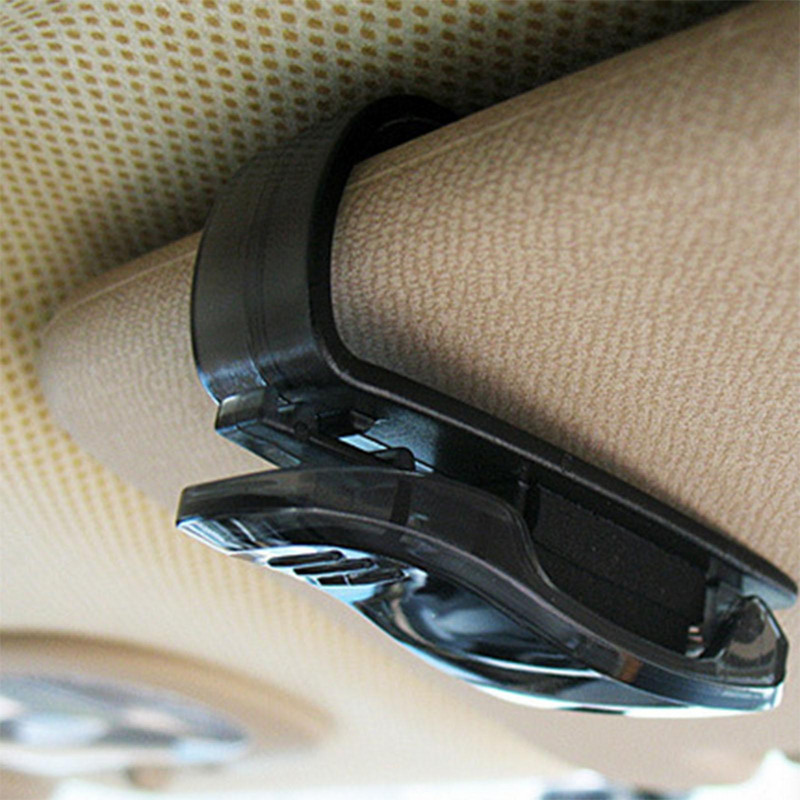 Universalūs automobiliniai apsauginiai skydeliai nuo saulės, dėžutė, akiniai nuo saulės.