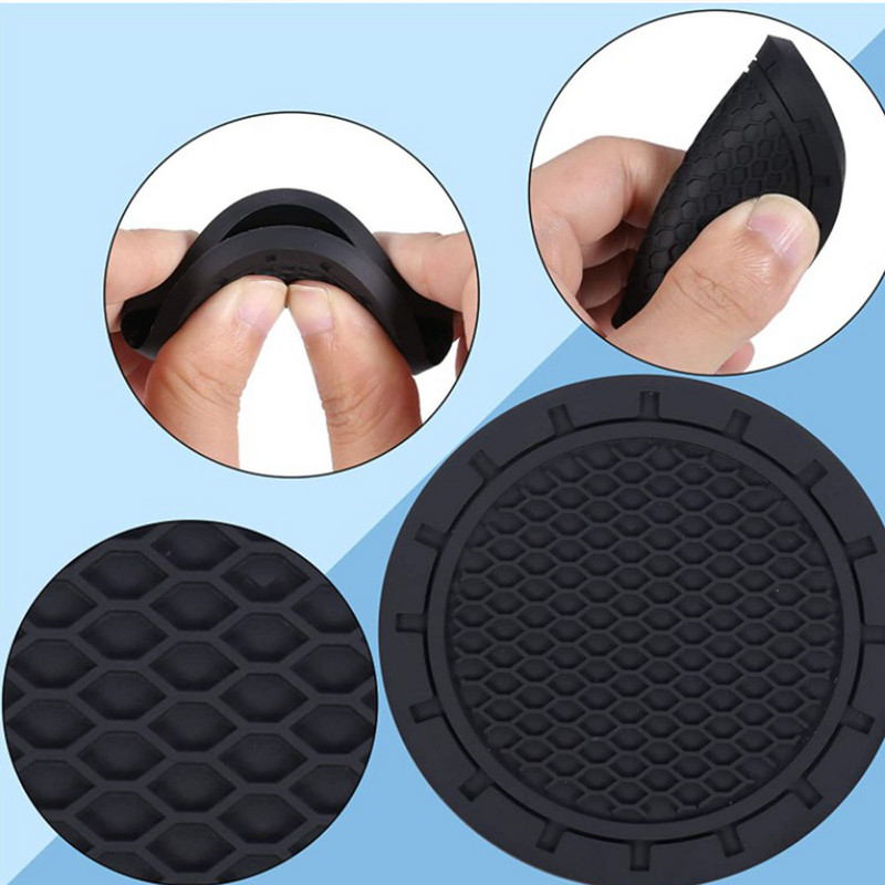 4 bucăți suport pentru pahare de apă pentru pahar de mașină covoraș anti-alunecare cu gel de silice pentru decorarea interioară accesorii pentru stilul mașinii