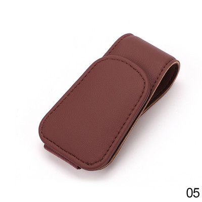 Universal Car Auto Sun Visor Glasses Box Γυαλιά ηλίου Κλιπ κάρτα εισιτηρίων Θήκη στυλό Γυαλιά Αξεσουάρ αυτοκινήτου