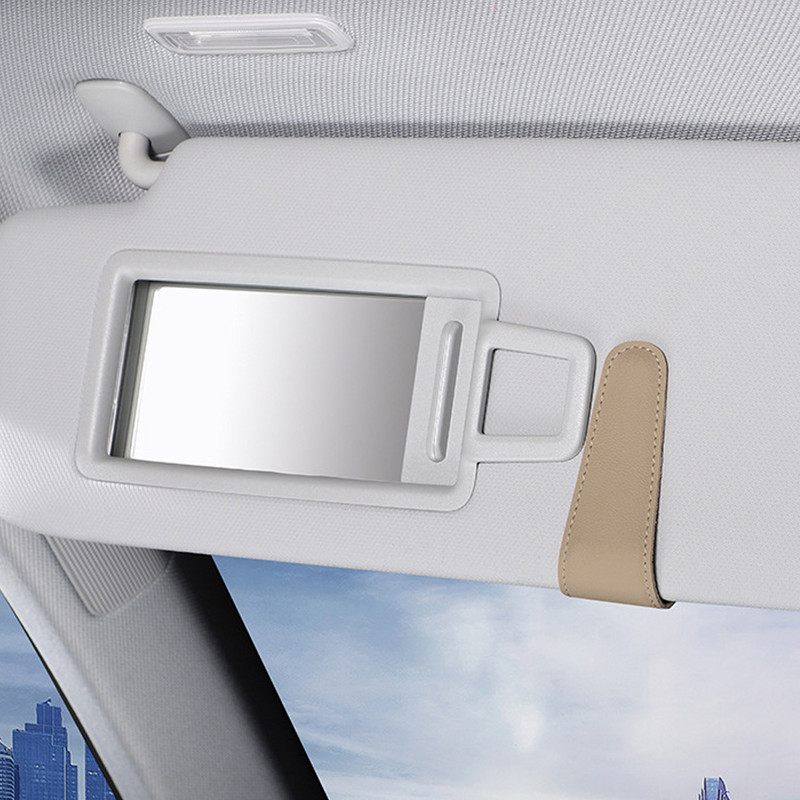 Universal Car Auto Sun Visor Glasses Box Γυαλιά ηλίου Κλιπ κάρτα εισιτηρίων Θήκη στυλό Γυαλιά Αξεσουάρ αυτοκινήτου