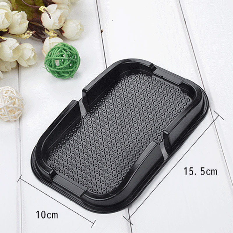 Auto telefonihoidik, libisemiskindel, libisemisvastane telefonihoidik, silikoonist armatuurlaud GPS-padjamatt Autotarvikud auto libisemisvastane matt