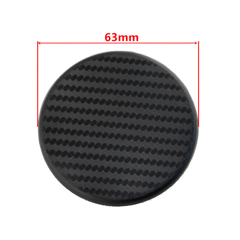 2Pcs Carbon Fiber Style Car Anti-Slip Držač čaše za vodu Podmetač Jastučić za boce Podmetač za čaše Neklizajući automobilski tepih Auto stvari Gadget Dodaci za automobil